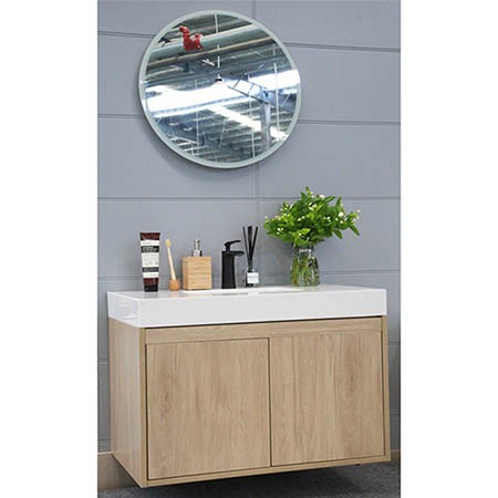 Meuble-lavabo flottant de 24 pouces avec lavabo